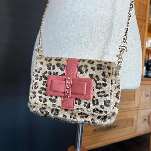 Cute little vintage leopard crossbody - Picture 1 of 6